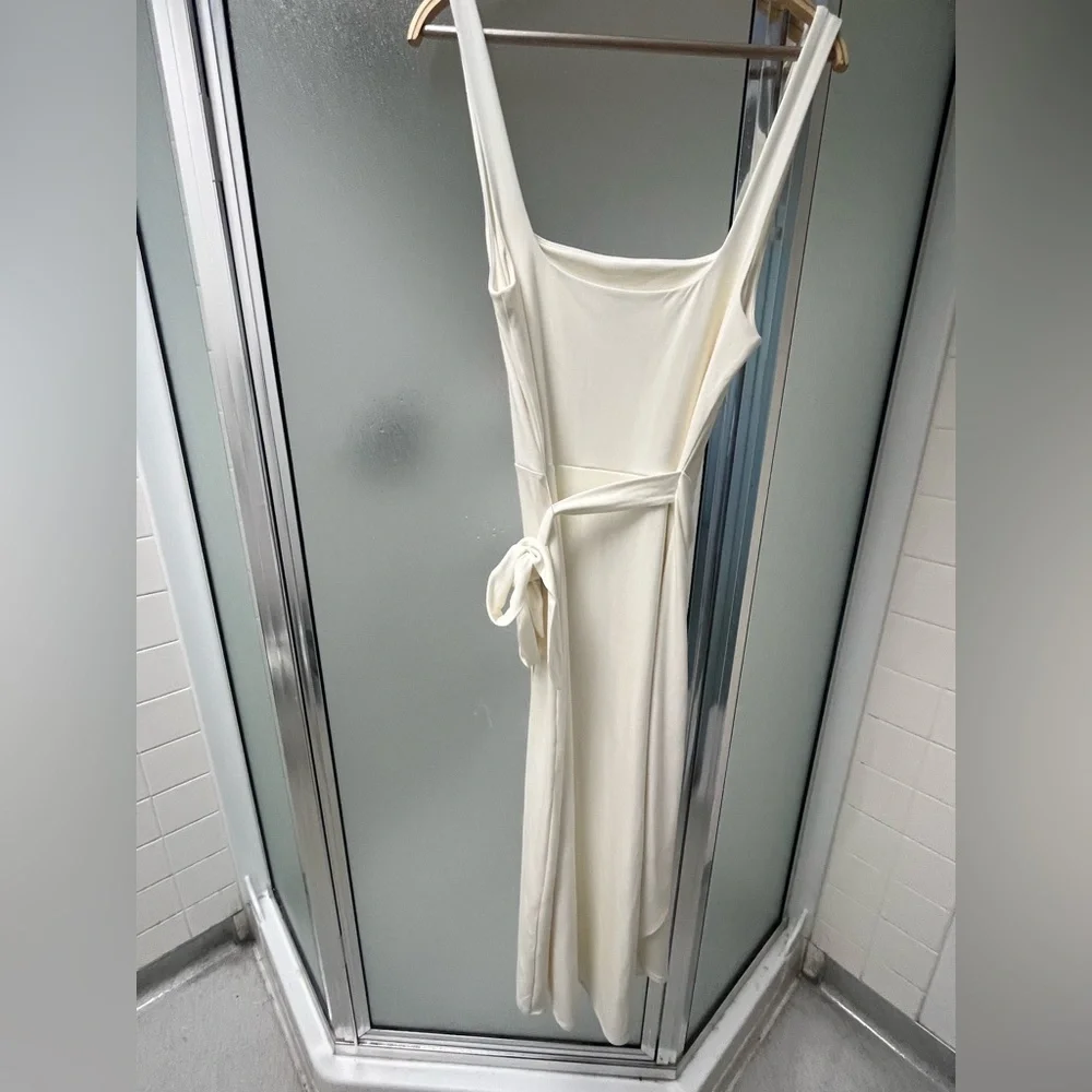 Wilfred Saturn Midi Dress- 
 Large colur creame - Picture 13 of 13